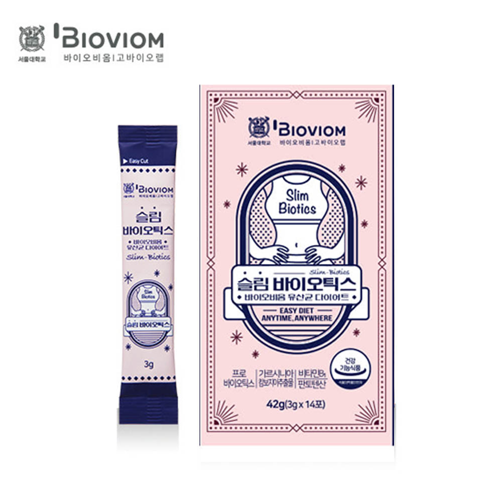 바이오비옴 슬림 바이오틱스 가르시니아 유산균 다이어트(14포)