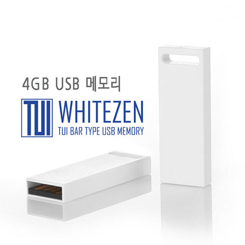 투이 화이트젠 USB 메모리 4G