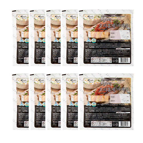 맘스덕 오리훈제 바비큐 150g x 10팩