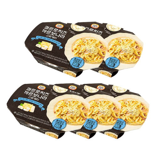 쉐프스토리 콰트로치즈 까르보나라 스파게티 300g x 5팩