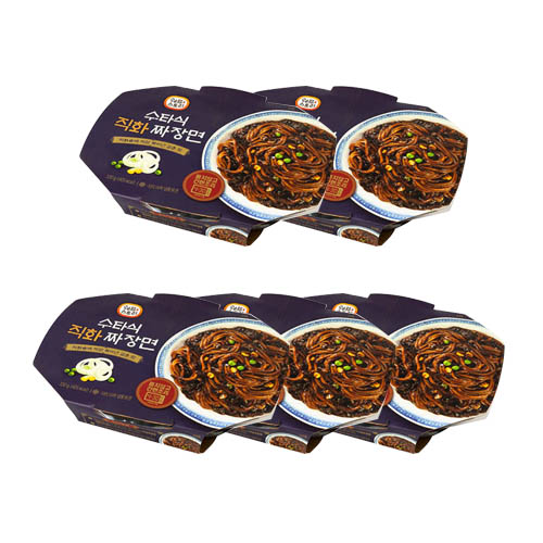 쉐프스토리 수타식 직화 짜장면 330g x 5팩