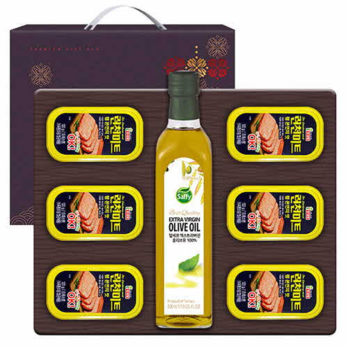 탑셰프 올리브유500 롯데런천미트6P(7종)