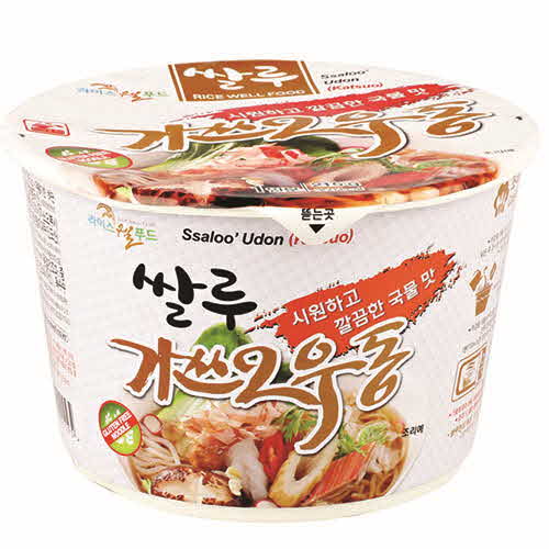 쌀루면 가쓰오 우동 RICE NOODLE Katsuo Udon/12CUP