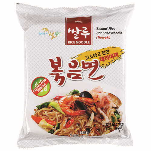 쌀루면 볶음면 RICE NOODLE Stir Fried/12봉지