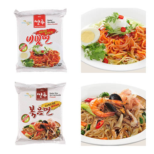 쌀루면 세트상품[비빔면(6BAG)+볶음면(6BAG)]