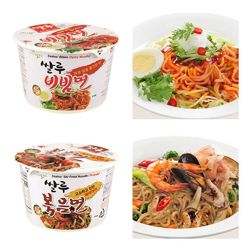 쌀루면 세트상품[비빔면(6CUP)+볶음면(6CUP)]