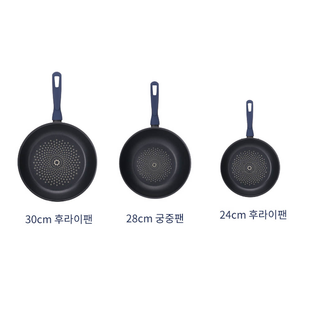 한국도자기 아드리아 IH 후라이팬 3종세트