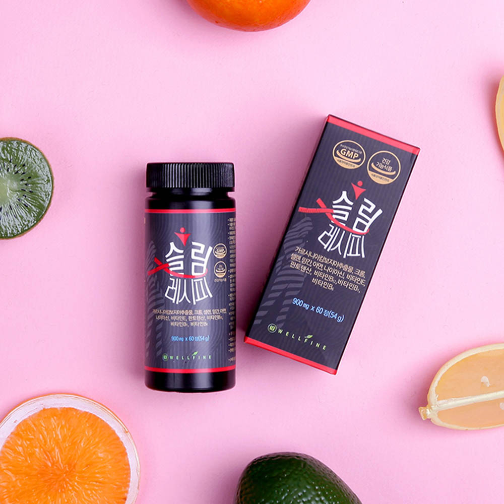 다이어트 쉽고 빠르게 슬림레시피 나이트 900mgx60정(54g)