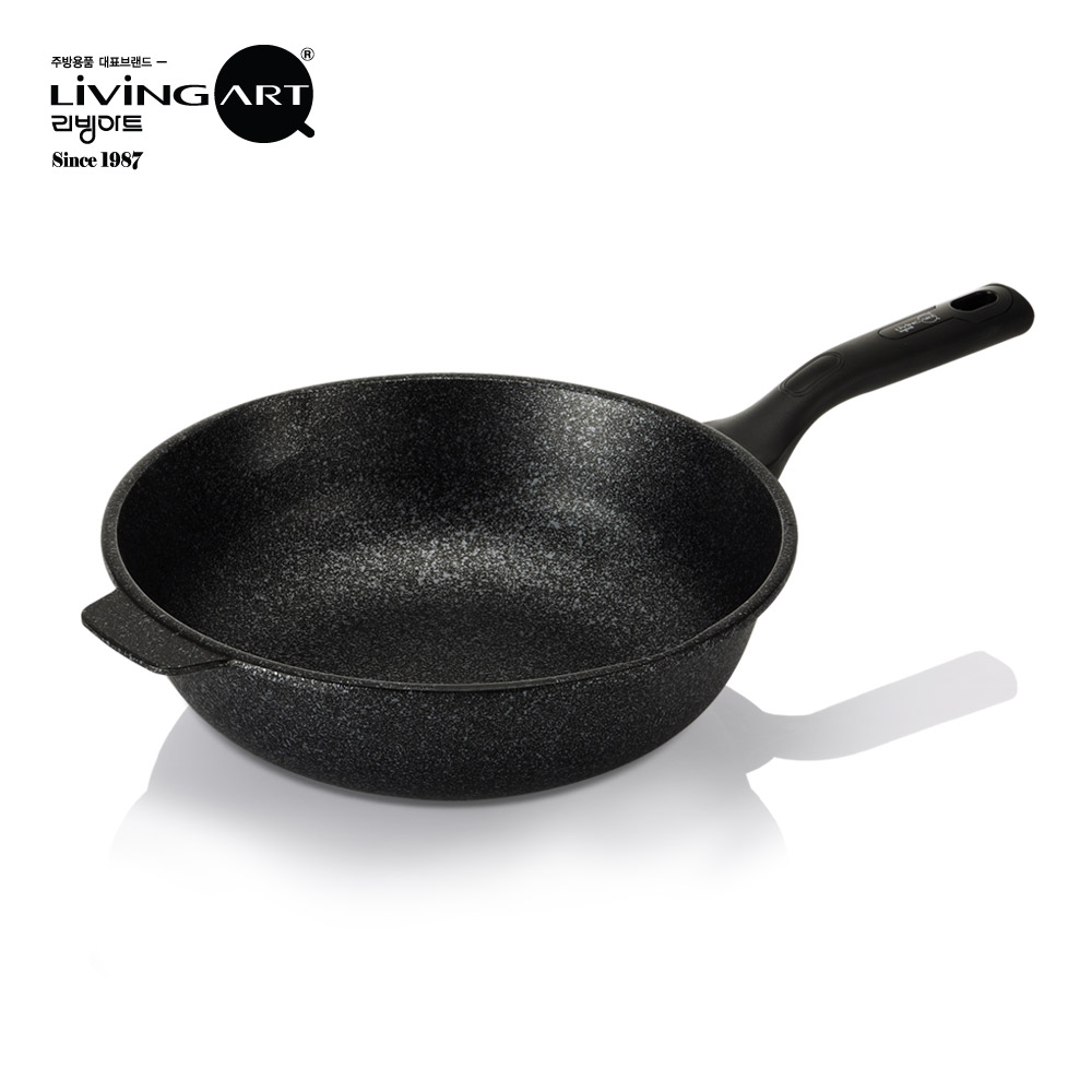 리빙아트 마블 코팅 궁중팬30cm