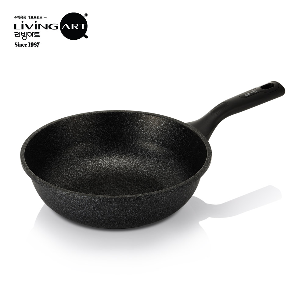 리빙아트 마블 코팅 궁중팬28cm