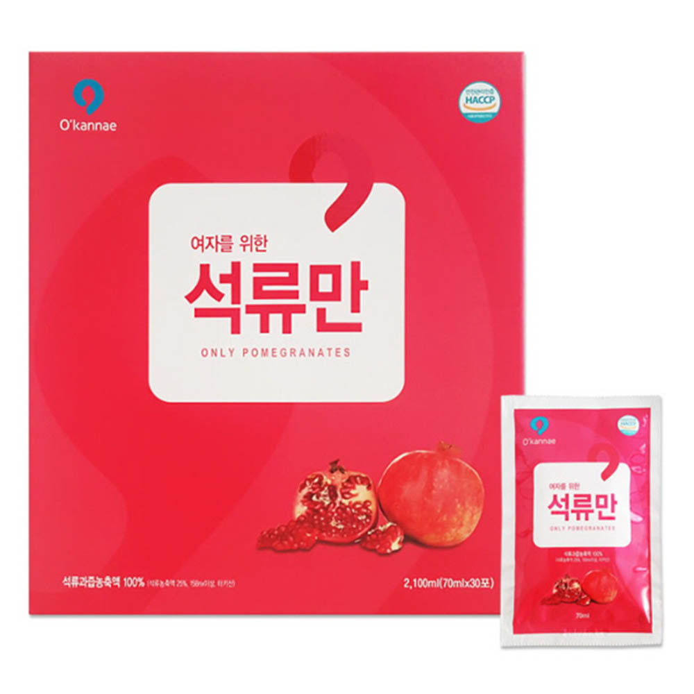 옻가네 여자를 위한 석류만즙 70ml X 30포