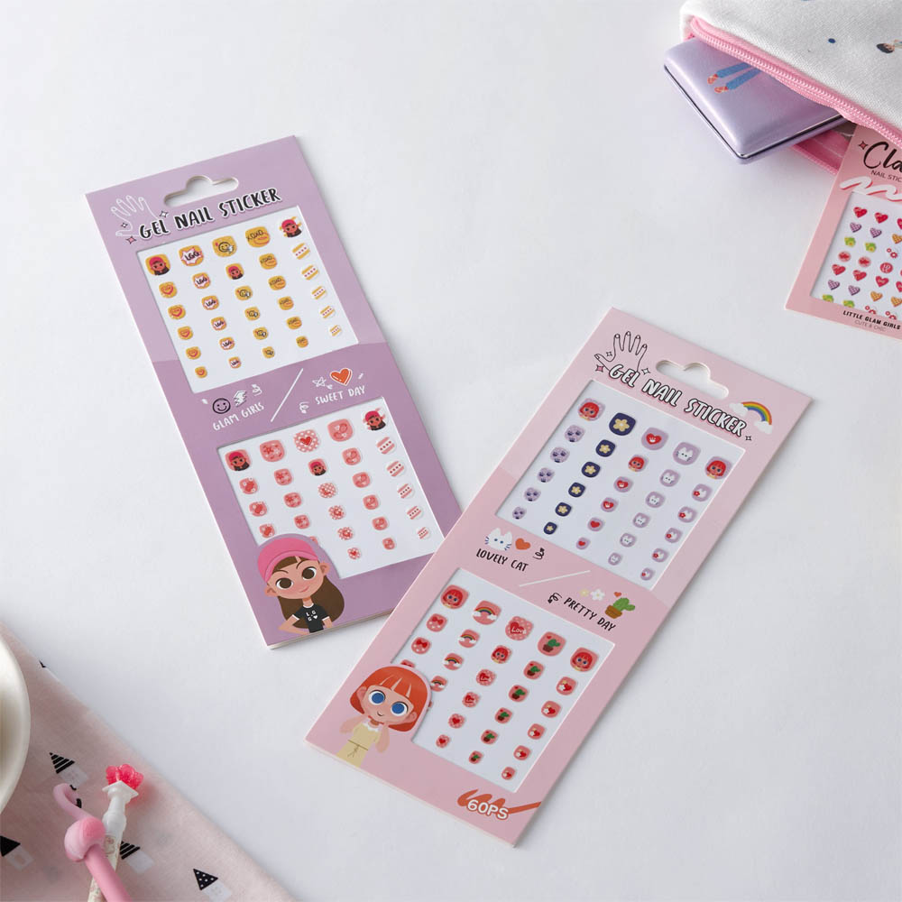 리틀글램걸즈 젤네일스티커