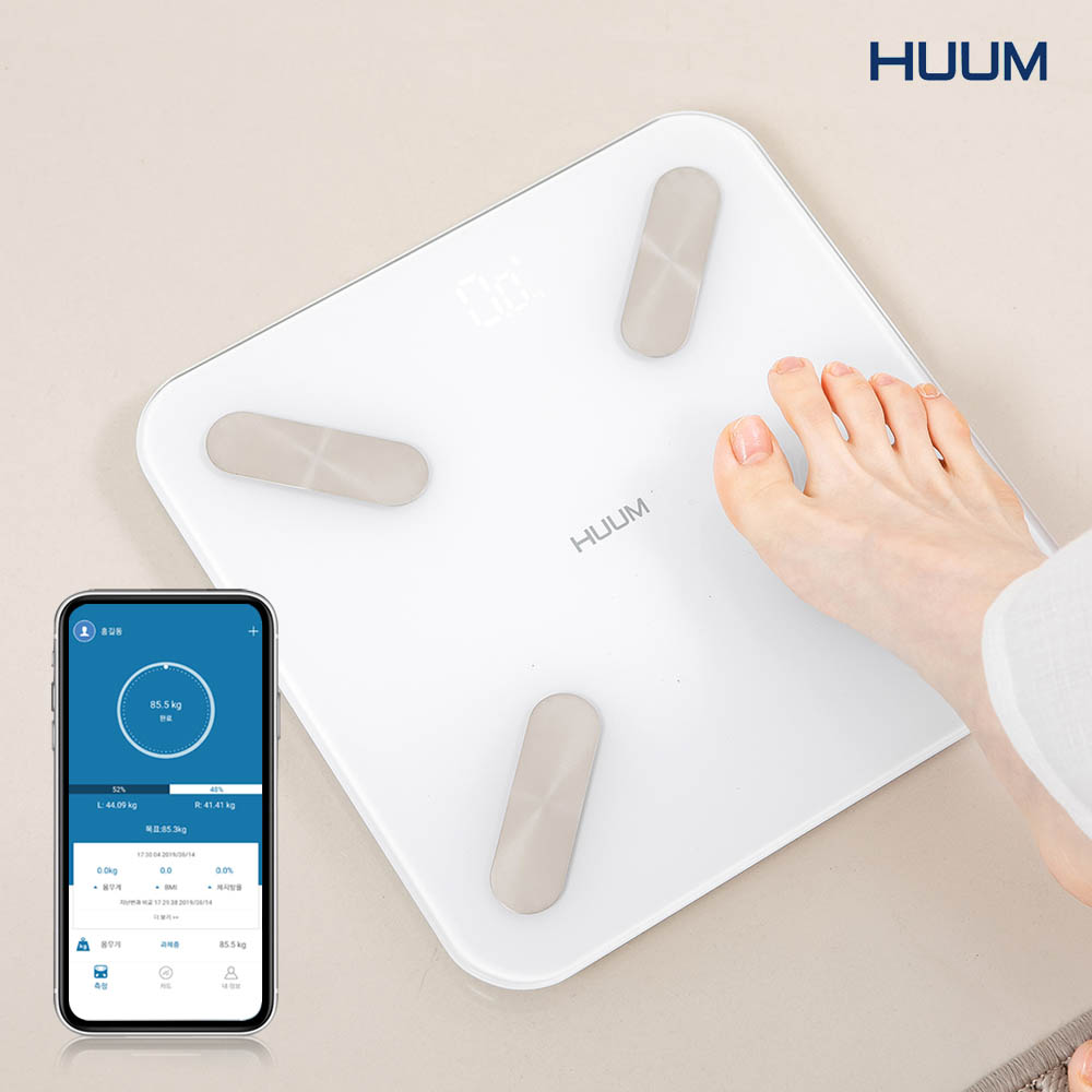 HUUM 스마트 밸런스 체중계 SB-108B