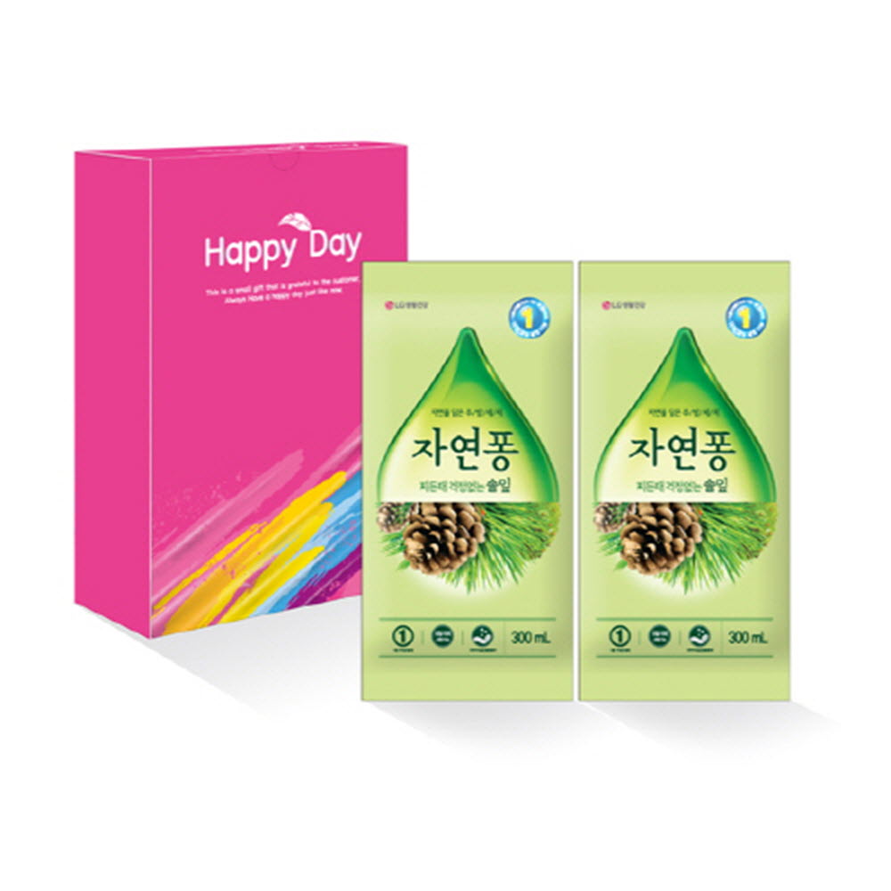 LG 자연퐁 주방세제 2종 (300리필 2P)
