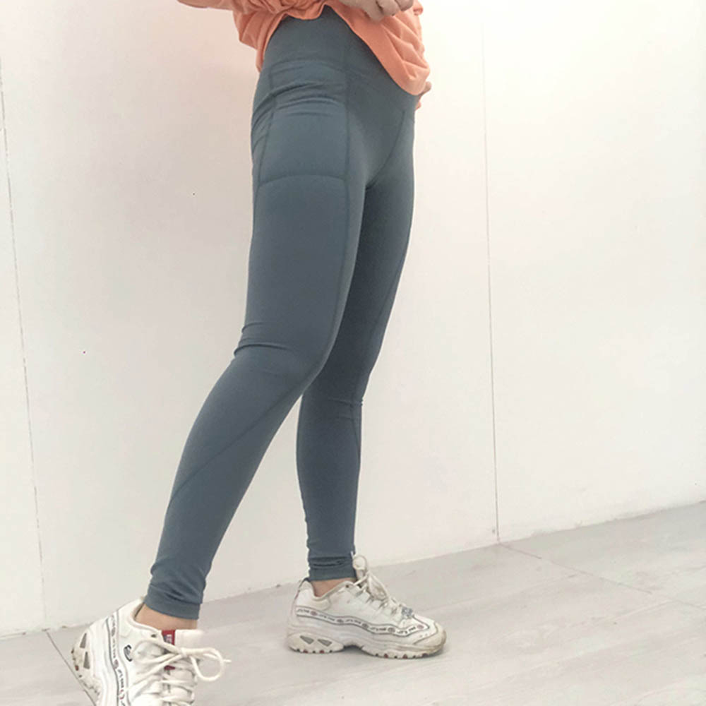 유니티 하이웨스트 포켓 요가복 필라테스복 9부 팬츠 1000025883