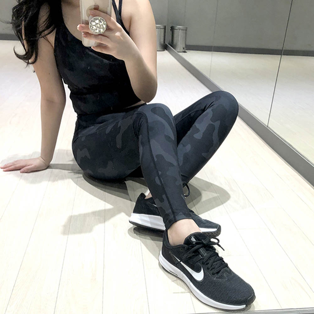 유니티 카모플라지 요가복 필라테스복 9부 팬츠 1000025884