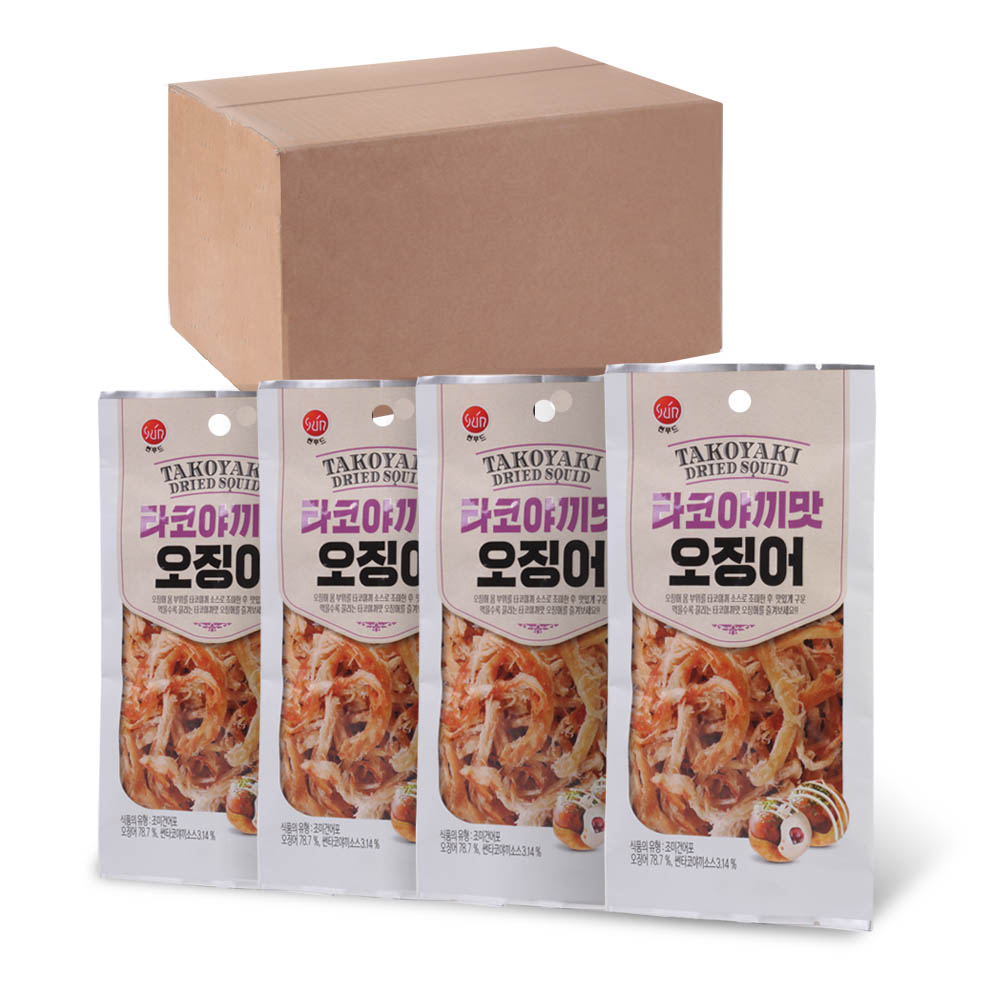타코야끼맛오징어 30g*4입