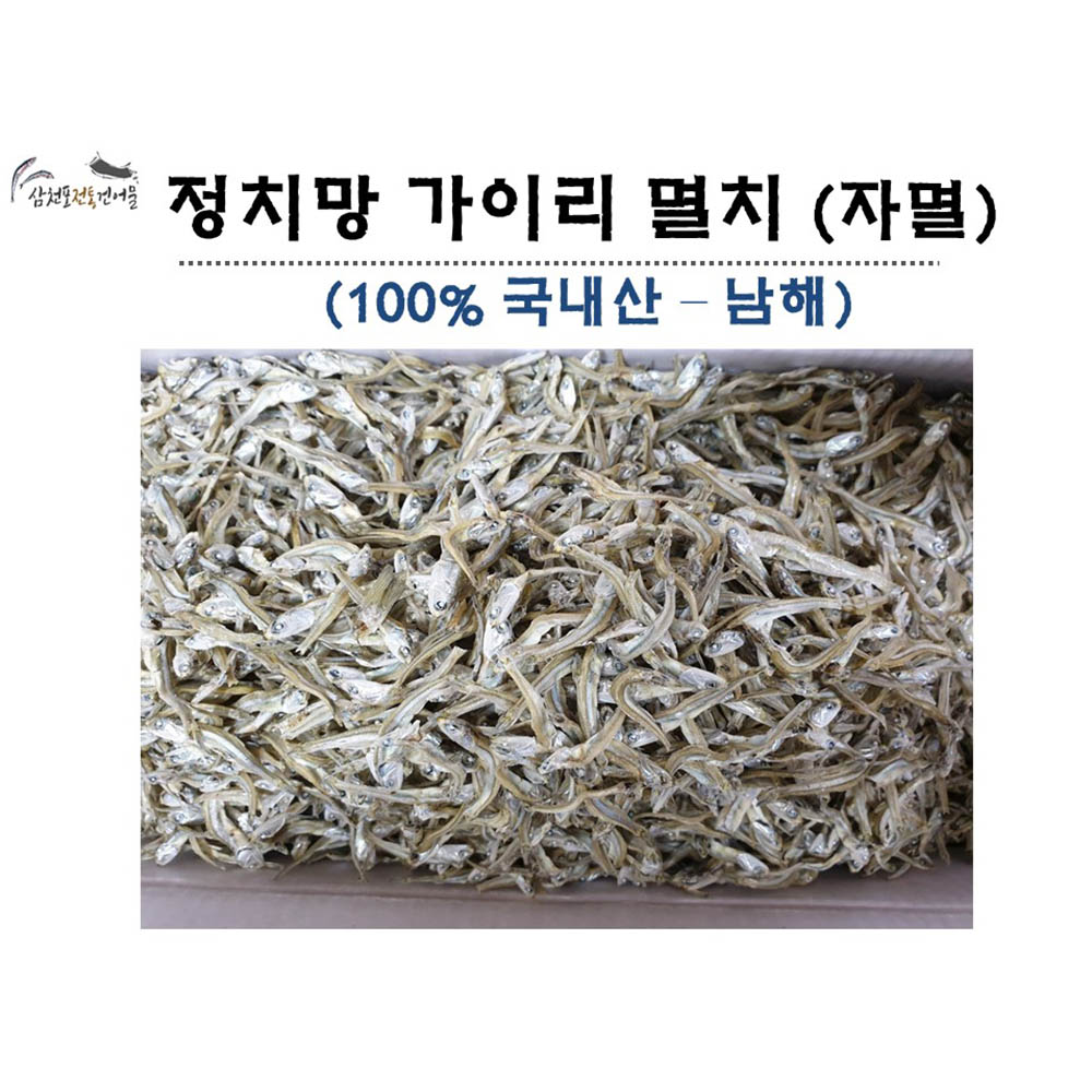 정치망 가이리 멸치(자멸) 남해 최상품 1kg 한박스