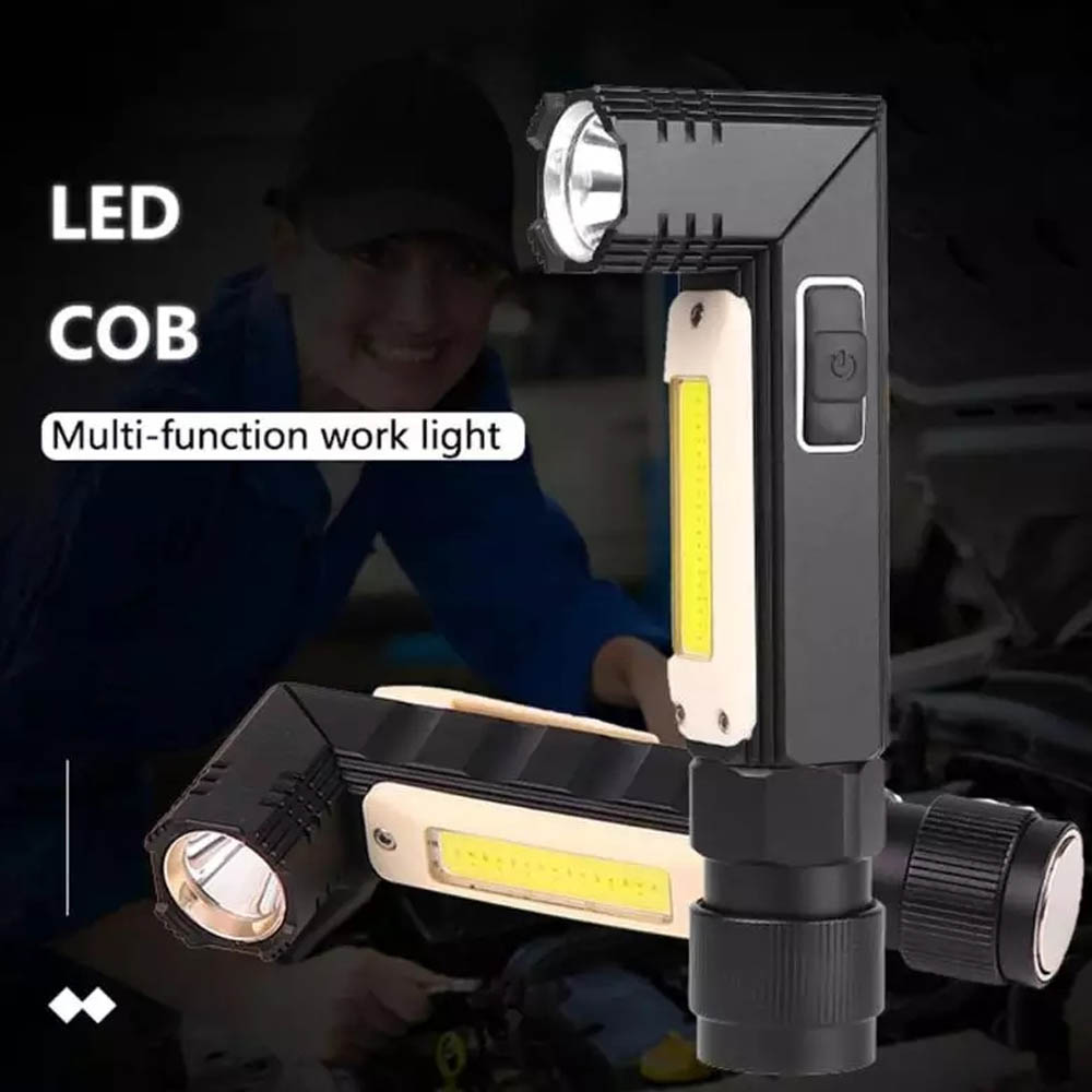 XPG 손전등 COB 충전식 멀티랜턴 꺽임 자석 기능추가 DJ727