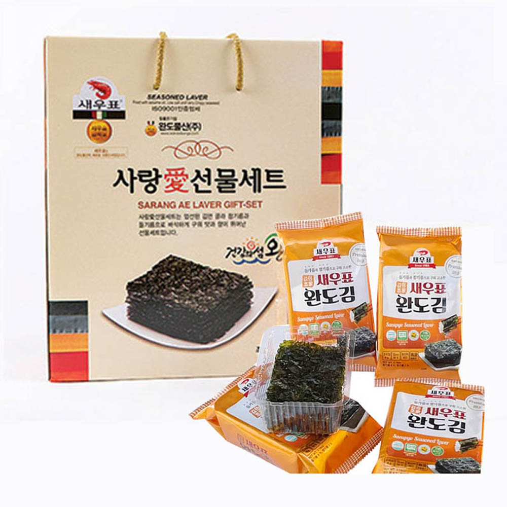 [새우표] 사랑애 도시락김 선물세트 (GS-05)