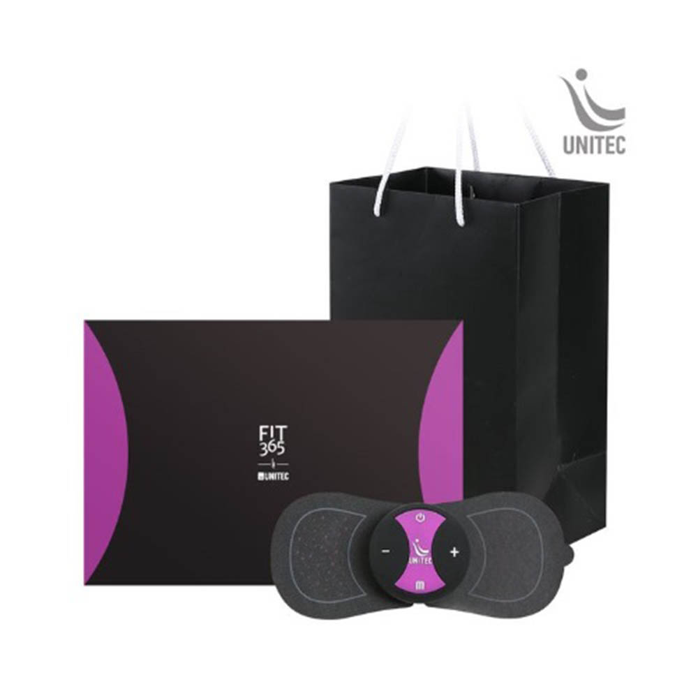 [유니텍] FIT365 저주파마사지기 선물세트 UB-M410G1 패드3개