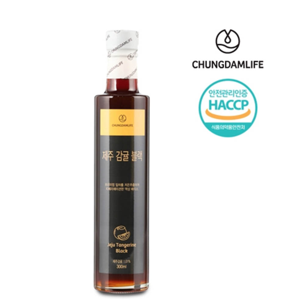 [청담라이프] 제주 감귤 블랙 300ml