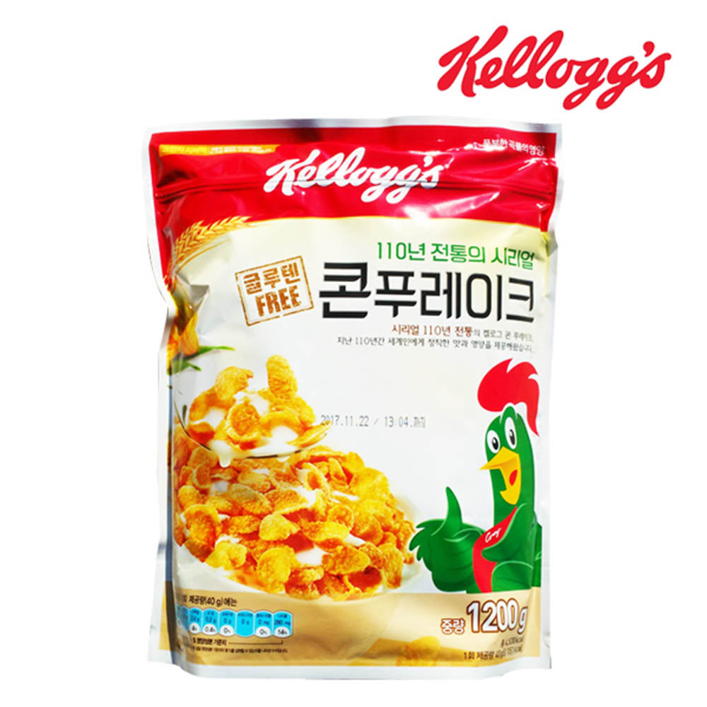 켈로그 콘 푸레이크 1,200g * 1개