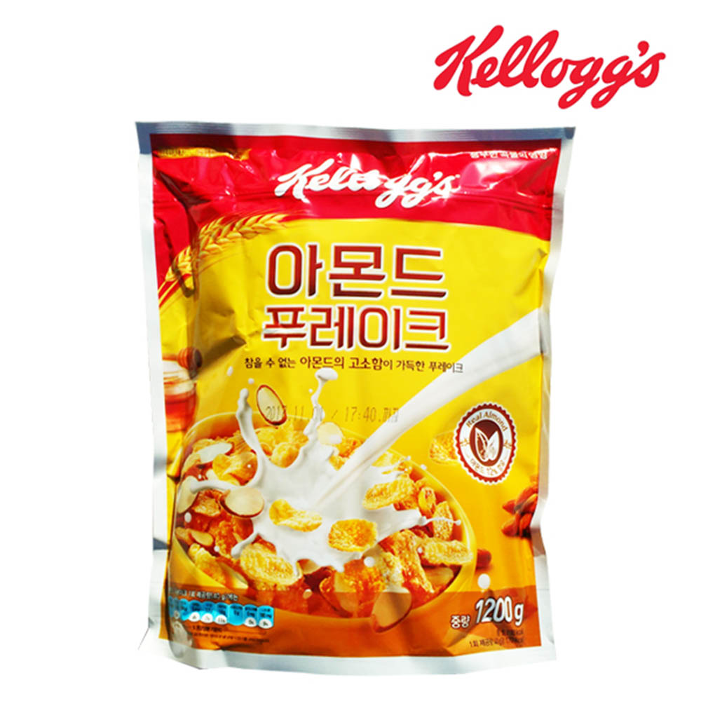 켈로그 아몬드 푸레이크 1,200g * 1개