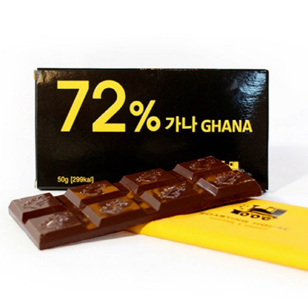 로스팅하우스 72% 가나 초콜렛