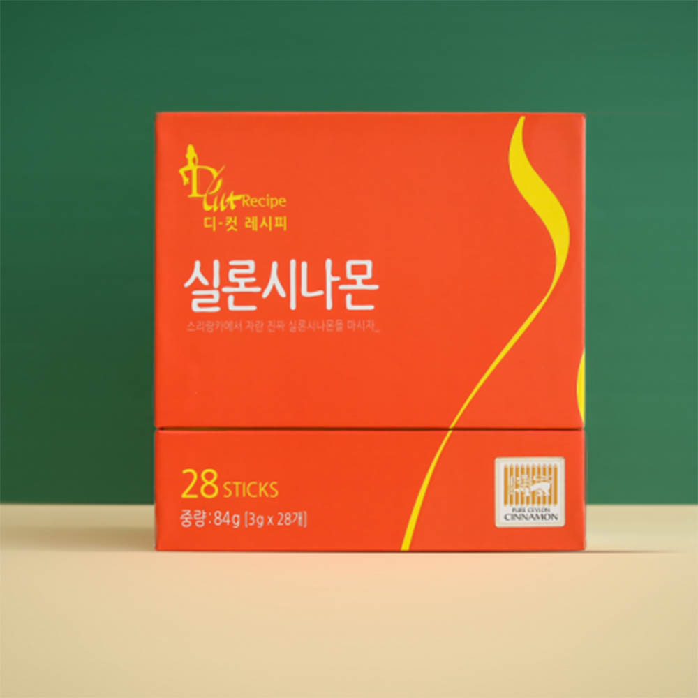 디컷레시피 실론시나몬 3g x 28포