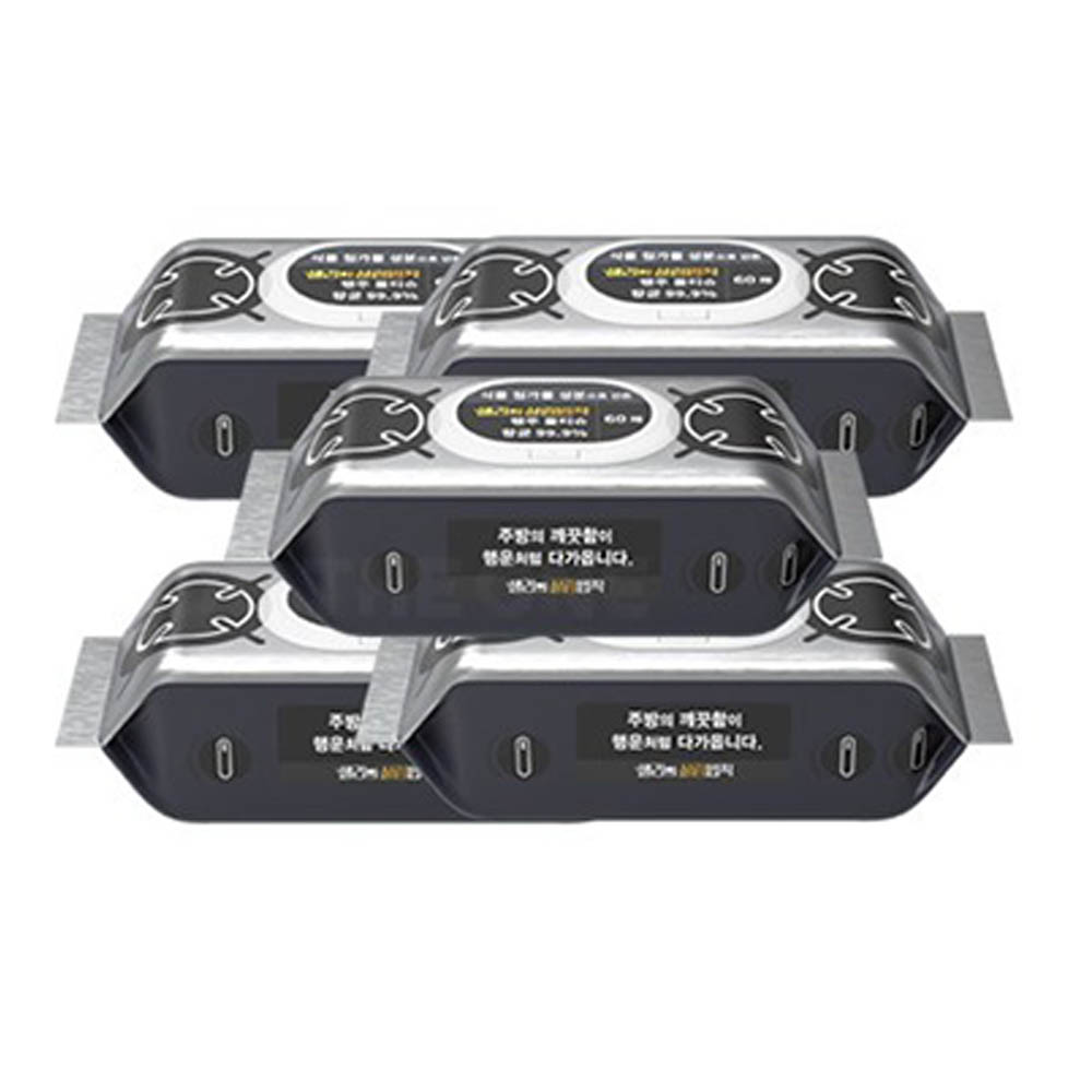 샐리의 살림 법칙 향균 물행주 (60매)*10ea
