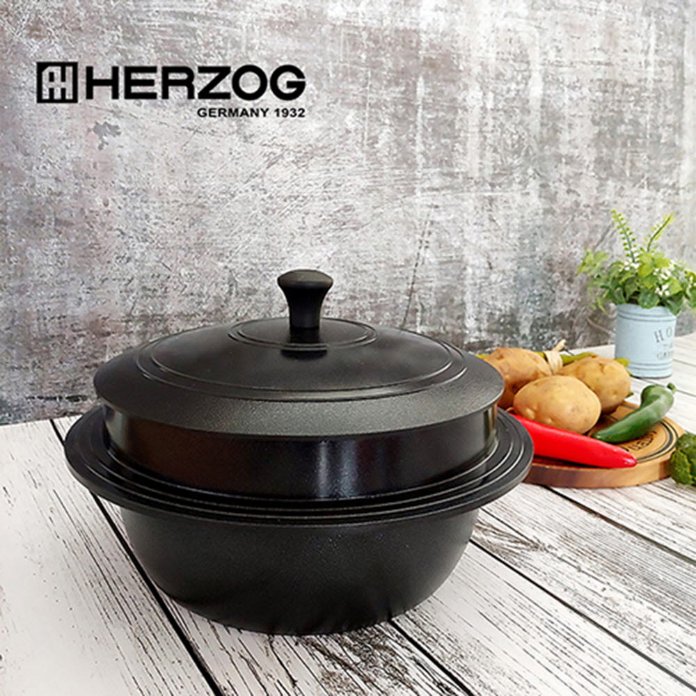 헤르조그(HERZOG) 명인 IH 가마솥 22cm (모든 열원 사용 가능)