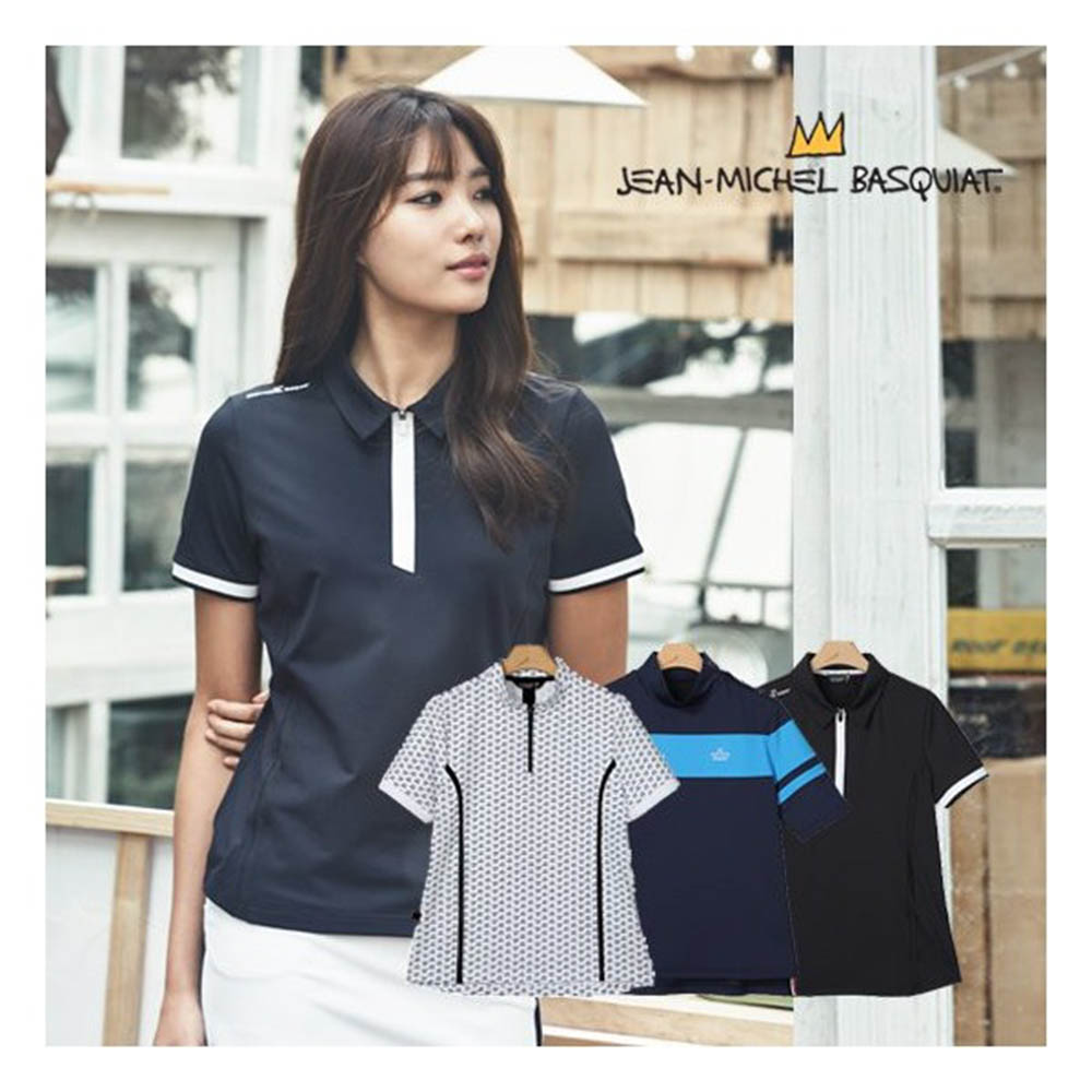 장미쉘바스키아 프리미엄 여성 FRESH GEAR 골프티셔츠