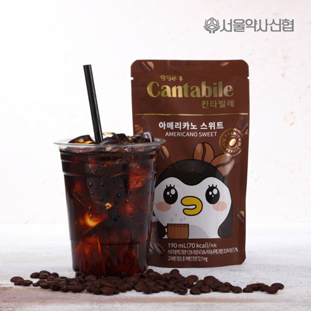 서울약사신협 칸타빌레 아메리카노 스위트 190ml*10포