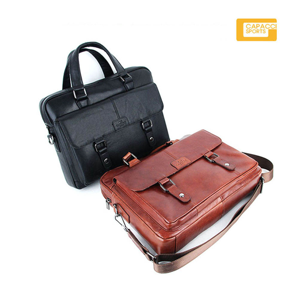 가파치 스포츠 천연소가죽 서류가방