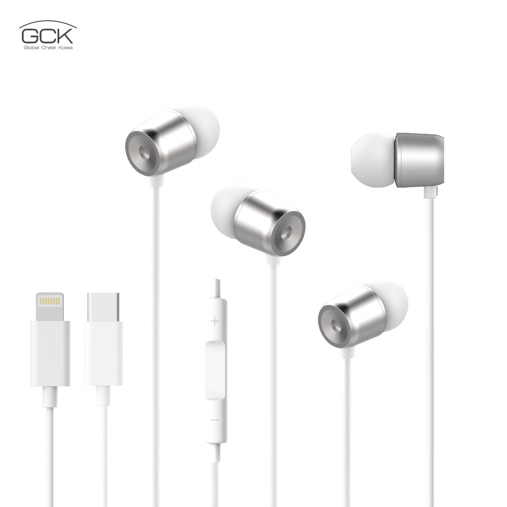 GCK 블루투스 유선 이어폰 GX-EC100,GX-BW80