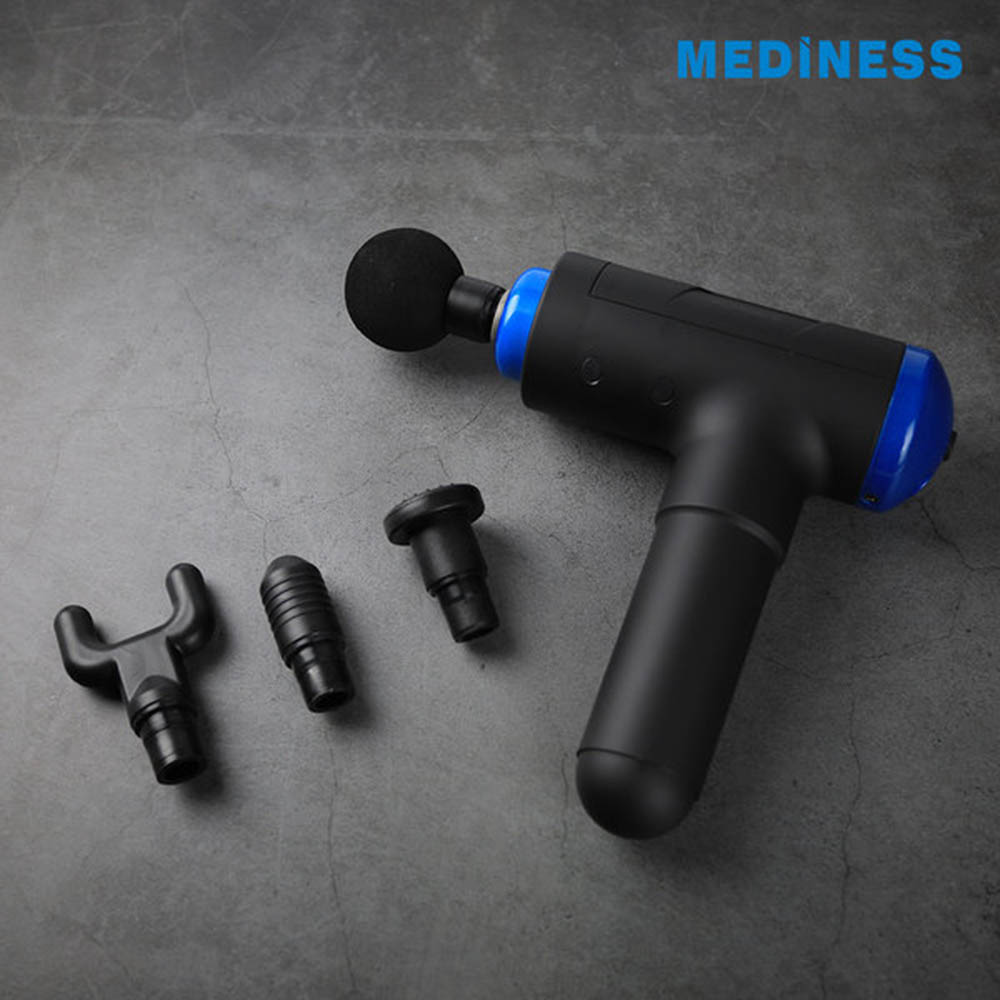 [메디니스] 바디해머 [블루] 마사지건 안마기 마사지기 MBH-01