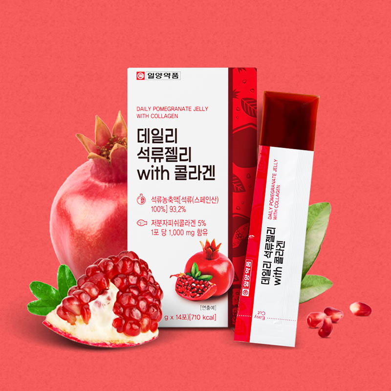 일양약품 데일리석류젤리with콜라겐 14포