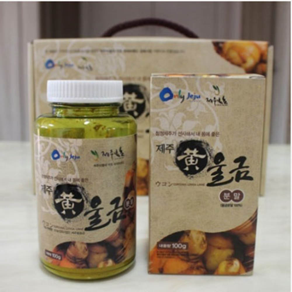 제주 황울금 분말 100g