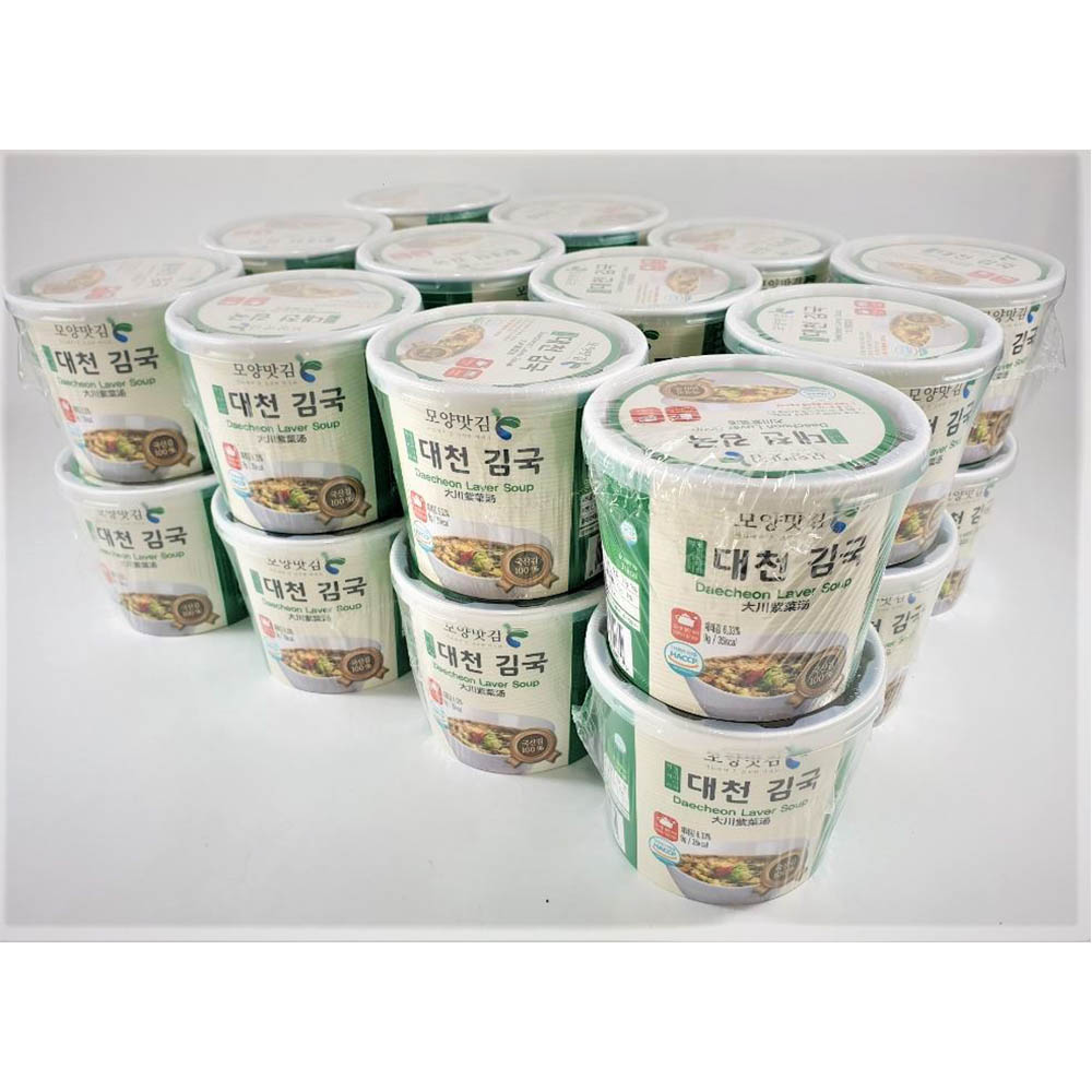 모양맛김 대천김국 9g x 24개(컵)