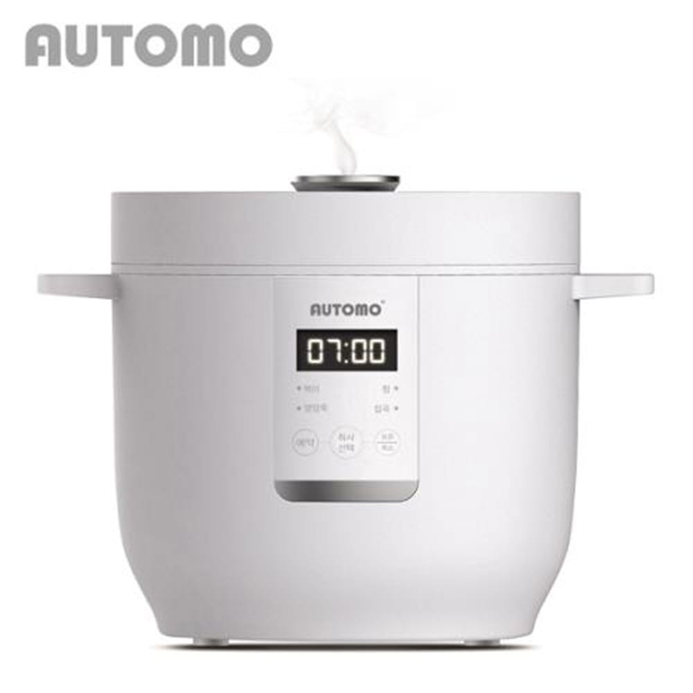 Automo 오토모 삼식(食)세끼 화이트 전자식 전기밥솥 4인용 OTO-100W