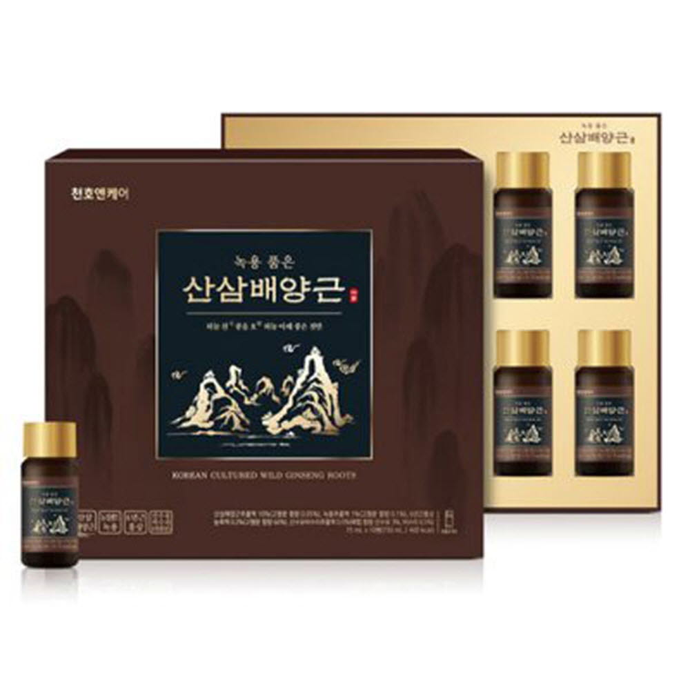 [천호엔케어] 녹용품은 산삼배양금 75gx10병