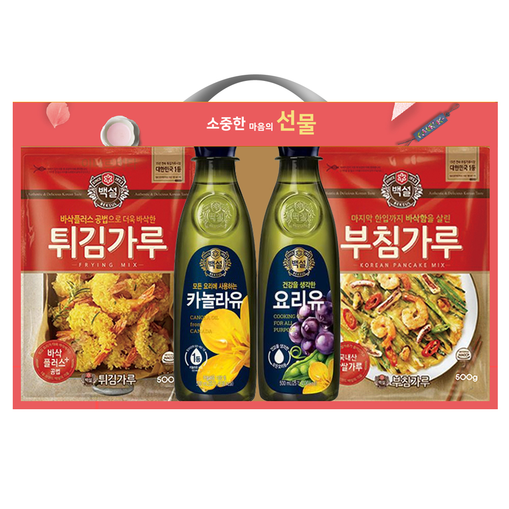 백설 소중한마음 부침세트4p(카요부튀)