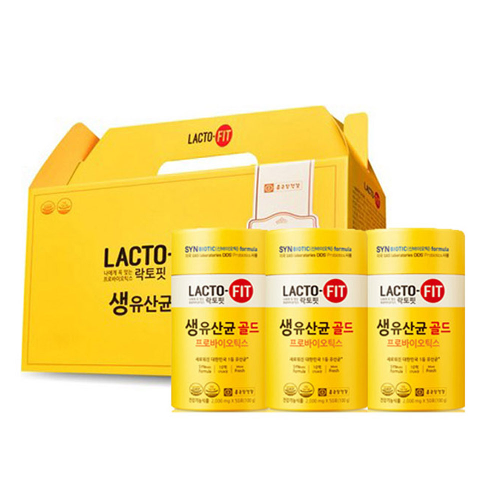 종근당건강 락토핏 생유산균골드 선물세트