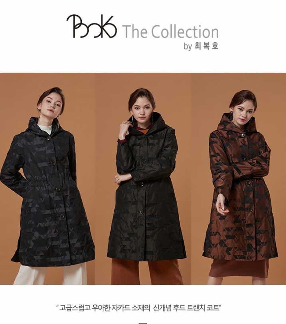 BOKO The Collection 자카드 트렌치 코트 3종중 선택1