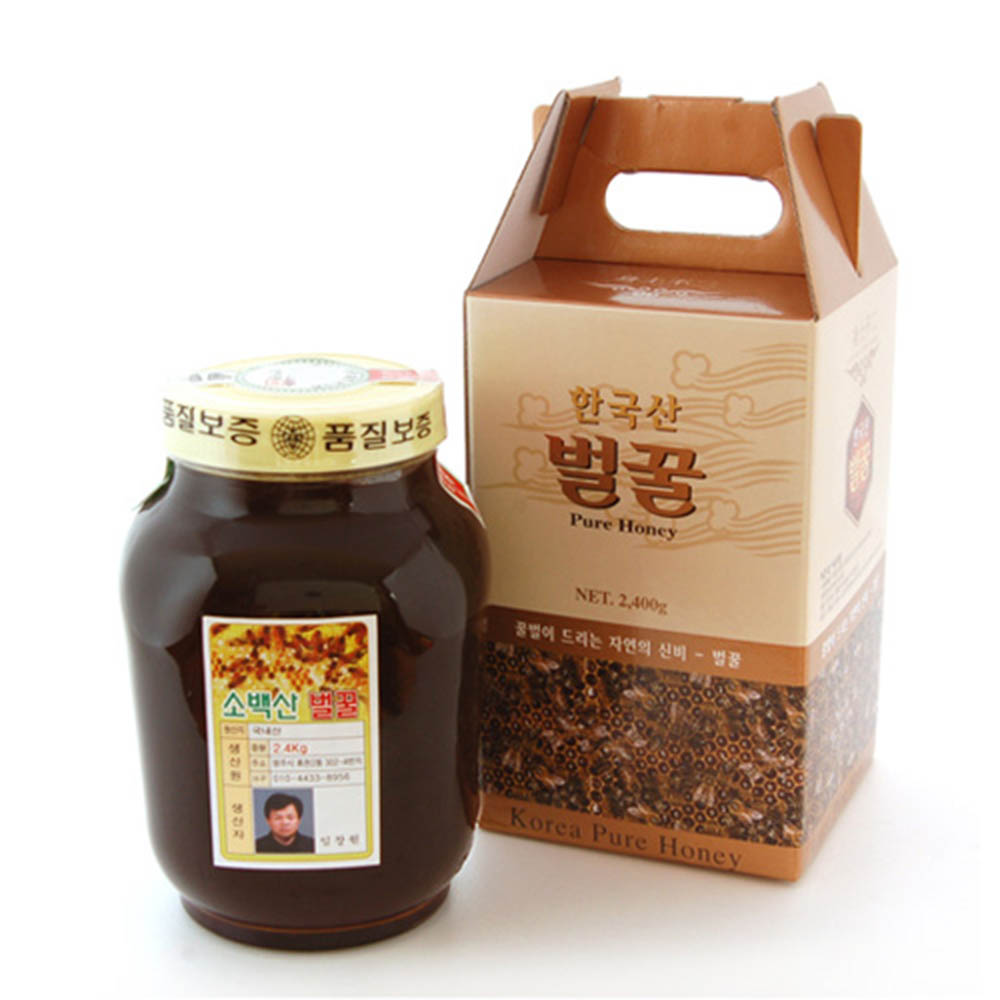 [K10-105]한국양봉협회 품질인증_소백산 밤나무 벌꿀 4호