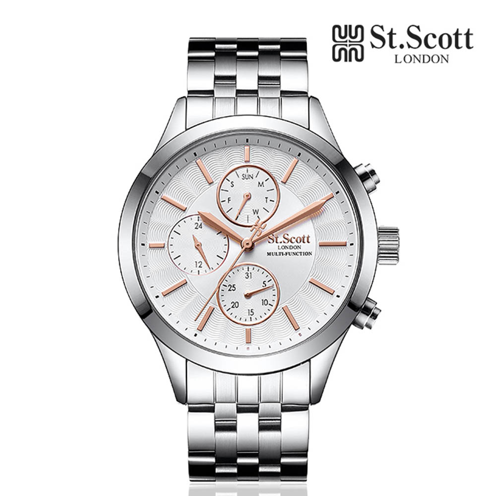 세인트스코트 메탈 시계 ST7113M