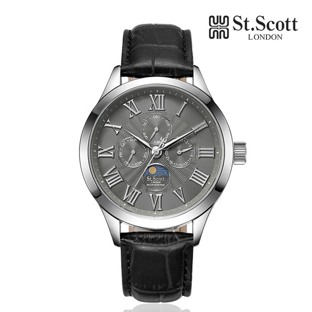 세인트스코트 가죽 시계 ST7114L