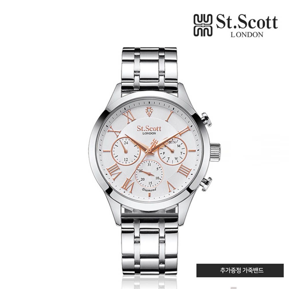 세인트스코트 메탈 시계 ST7501M