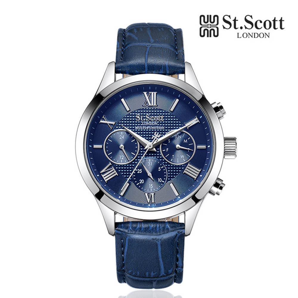 세인트스코트 가죽 시계 ST7112L